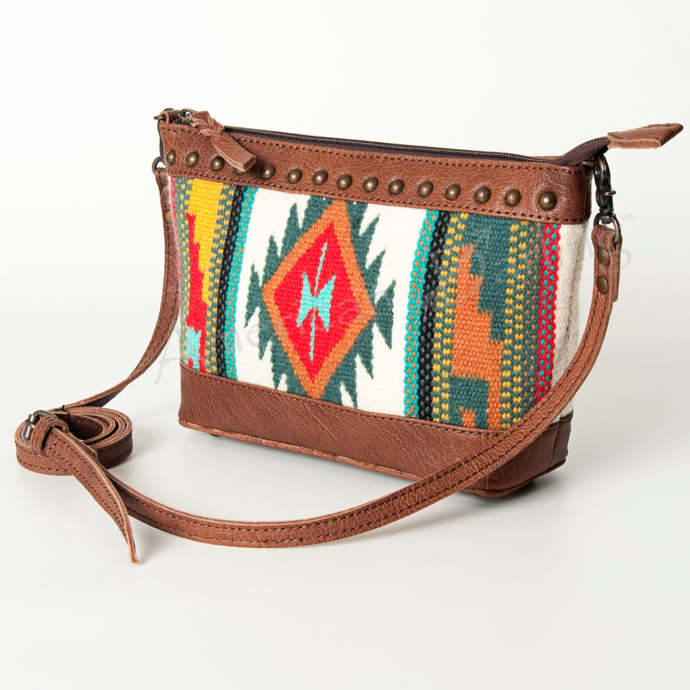American Darling Cross Body Saddle Blanket Genuine Leather Western Women Bag Handbag Purse | Travel Bags College Casual