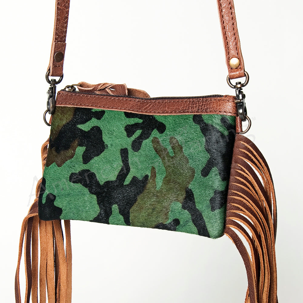 American Darling Small Crossbody Hair On Genuine Leather Western Women Bag Handbag Purse | for Cute