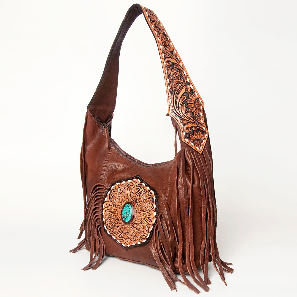 American Darling Tote Hand Tooled Genuine Leather Western Women Bag Handbag Purse | Travel Bags College Casual