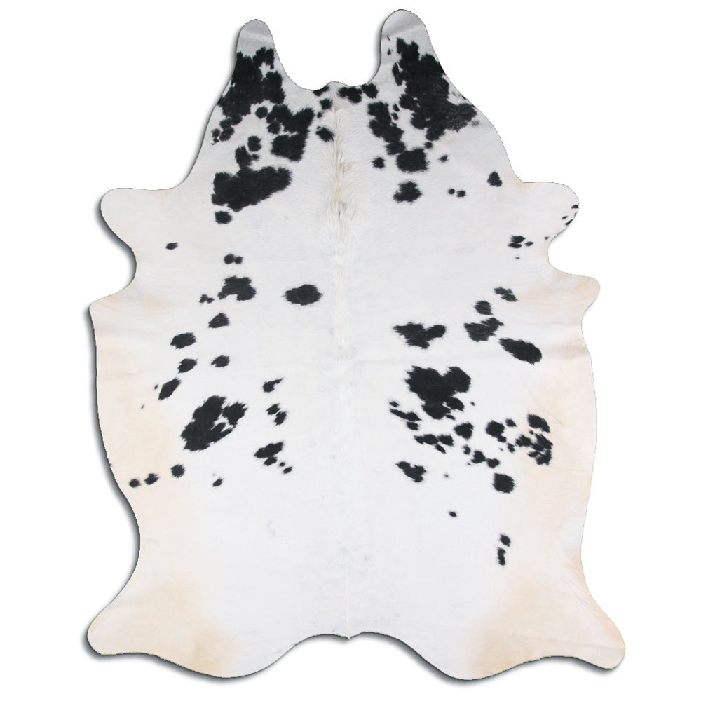 8 Ft X 6.5 Hair On Leather Cowhide From Brazil Skin Rug Carpet Hilason