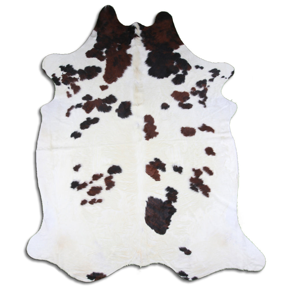 8.5 Ft X 7 Hair On Leather Cowhide From Brazil Skin Rug Carpet Hilason