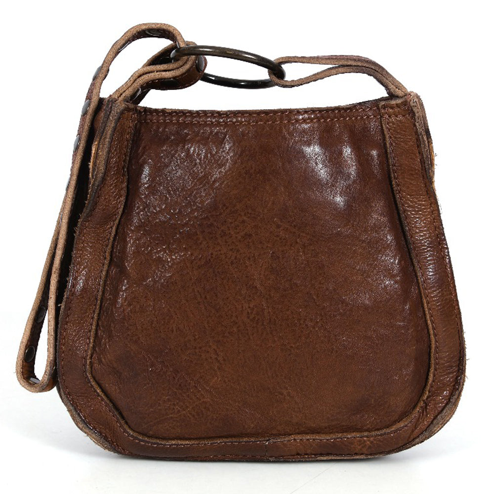 Never Mind Nmbgr108Lb Hobo Vintage Handmade Genuine Cowhide Leather Women Bag WesternåÊHandbagåÊPurse