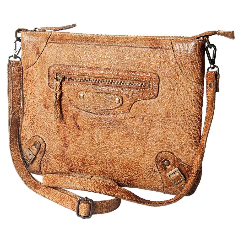 Never Mind Nmbgz106C Cross Body I Vintage Handmade Genuine Cowhide Leather Women Bag WesternåÊHandbagåÊPurse