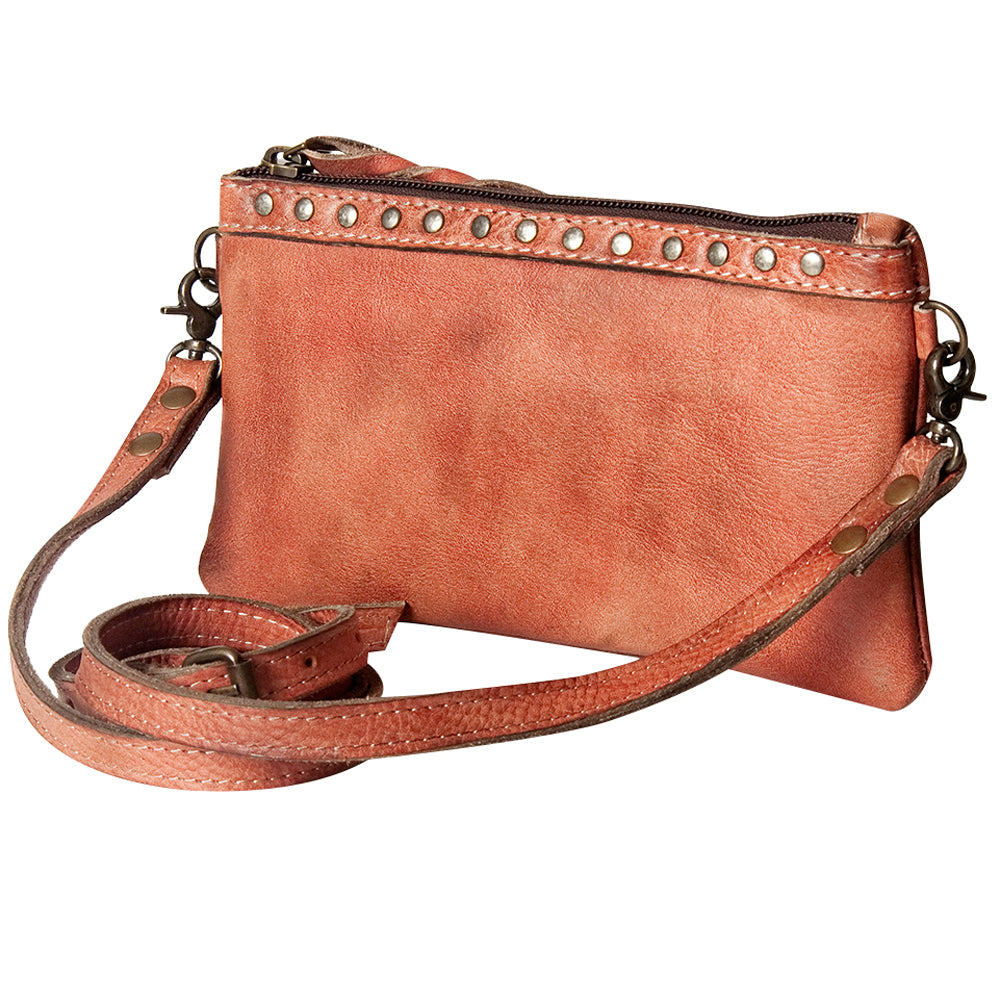 Never Mind Nmbg102A Small Crossbody Vintage Handmade Genuine Cowhide Leather Women Bag Western Handbag Purse