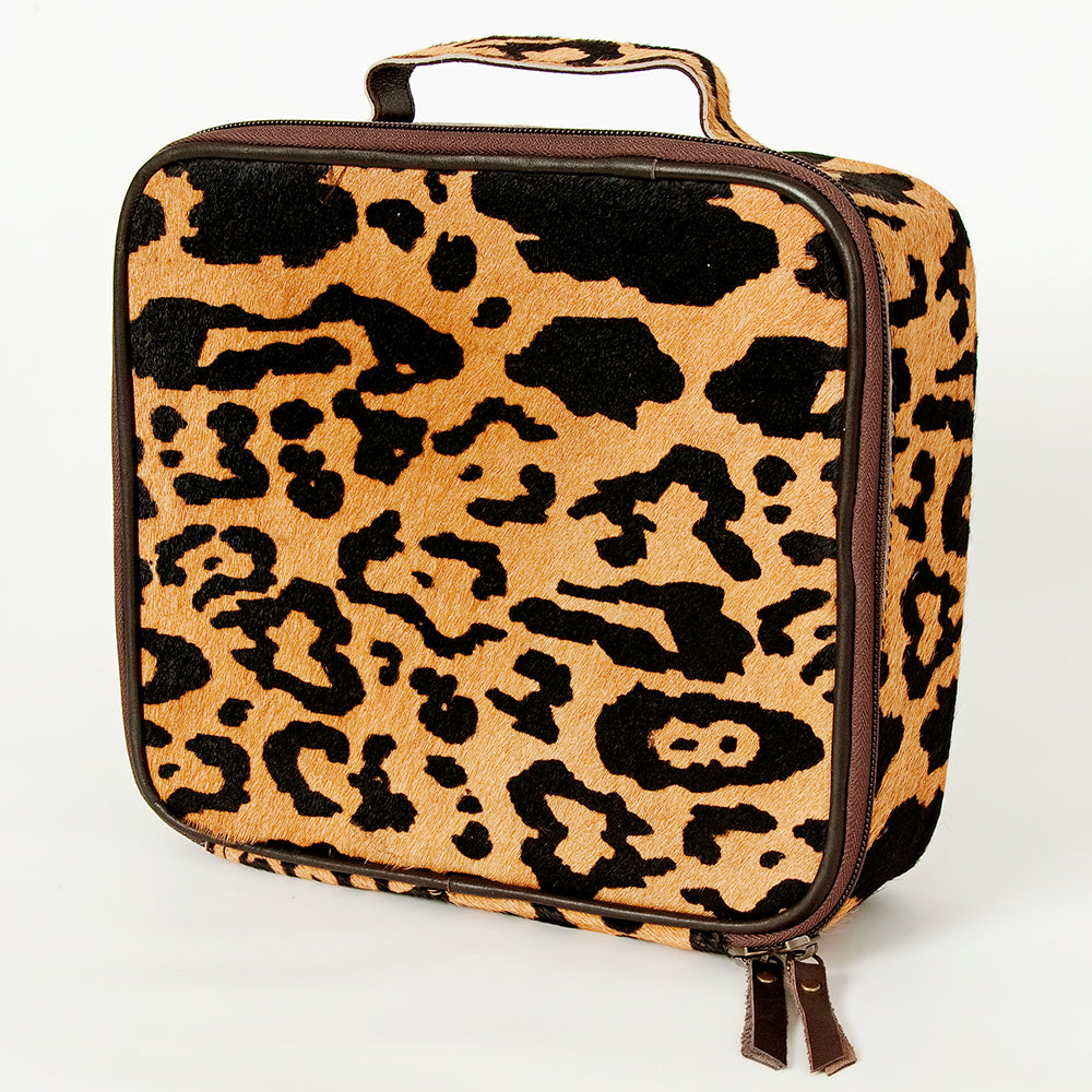 American Darling Jewelry Case Hair on Genuine Leather Western Women Bag | Organizer Box for Travel