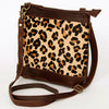 American Darling Large Cross body Bag for Women Hand Woven Saddle Blanket Vegetable-Tanned Genuine Leather YKK Zipper