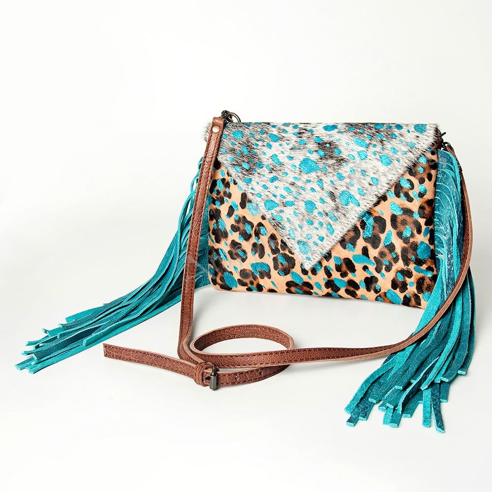 American Darling Envelope Hair-On Genuine Leather Western Women Bag Handbag Purse | for Cute