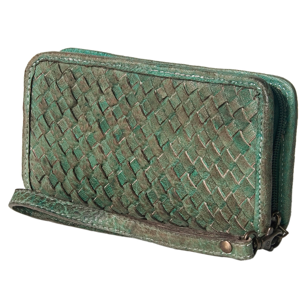 Never Mind Nmbgz109A Wallet Vintage Handmade Genuine Cowhide Leather Women Bag WesternåÊHandbagåÊPurse