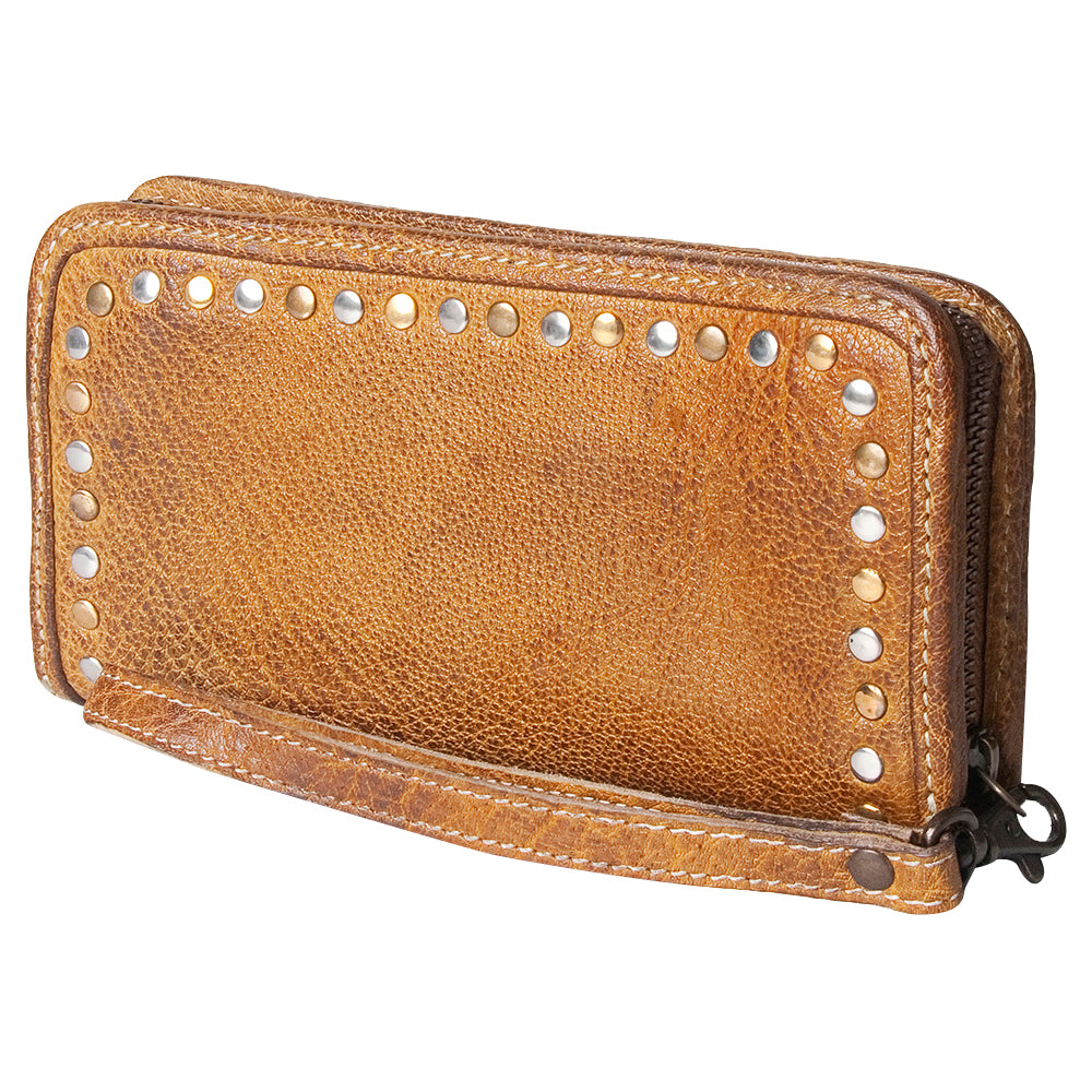 Never Mind Nmbgz110C Wallet Vintage Handmade Genuine Cowhide Leather Women Bag Western Handbag Purse