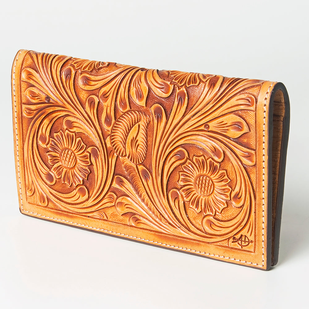 American Darling Wallet Hand Tooled Genuine Leather women bag western handbag purse