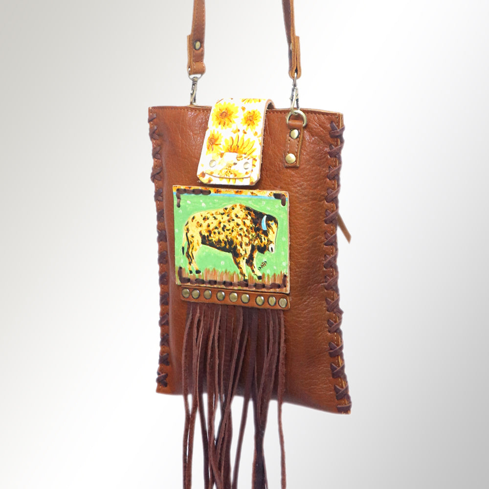 American Darling Small Crossbody Full Grain Genuine Leather Western Women Bag Handbag Purse | for Cute