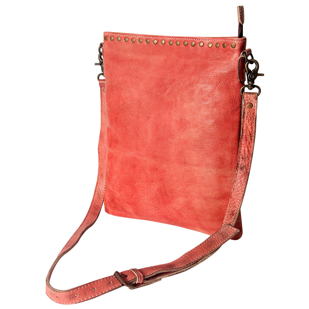 Never Mind Nmbg118G Cross Body I Vintage Handmade Genuine Cowhide Leather Women Bag WesternåÊHandbagåÊPurse