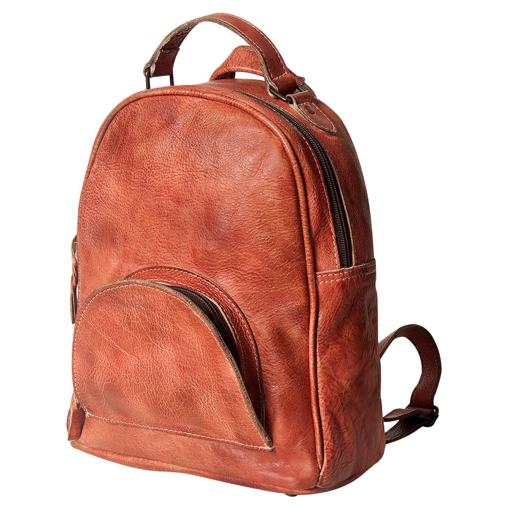 Never Mind Nmbg119E Backpack Vintage Handmade Genuine Cowhide Leather Women Bag WesternåÊHandbagåÊPurse