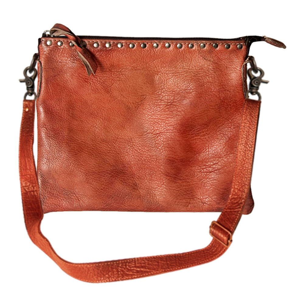 Never Mind Nmbg117A Cross Body I Vintage Handmade Genuine Cowhide Leather Women Bag Western Handbag Purse