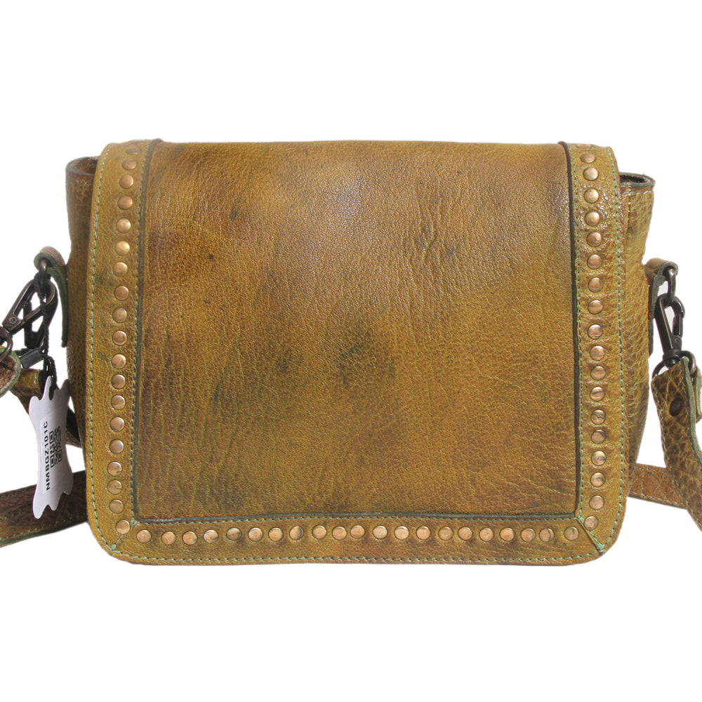 Never Mind Nmbgz101C Cross Body I Vintage Handmade Genuine Cowhide Leather Women Bag WesternåÊHandbagåÊPurse