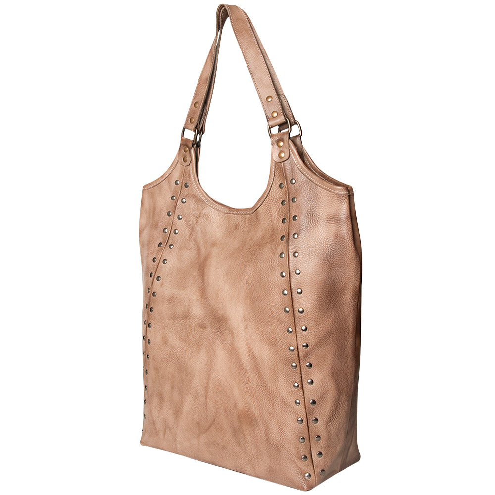Never Mind Nmbg108C Tote Vintage Handmade Genuine Cowhide Leather Women Bag WesternåÊHandbagåÊPurse