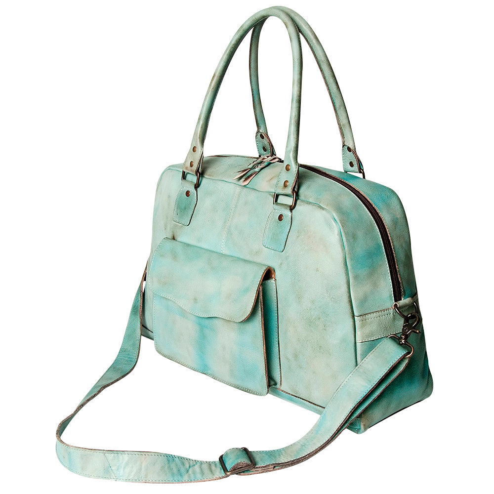 Never Mind Nmbg126B Tote Vintage Handmade Genuine Cowhide Leather Women Bag Western Handbag Purse