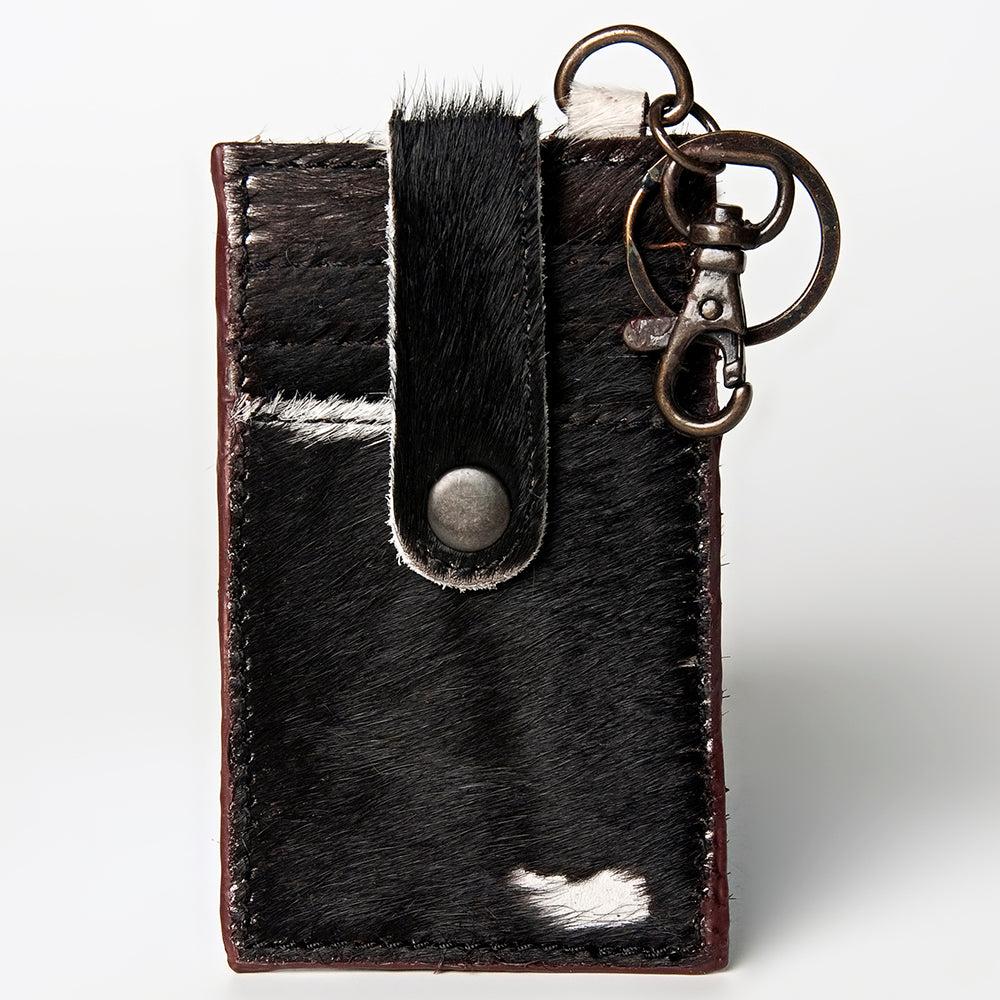 American Darling ADCCZ102 Card-Holder Hair-On Genuine Leather Women Bag Western Handbag Purse