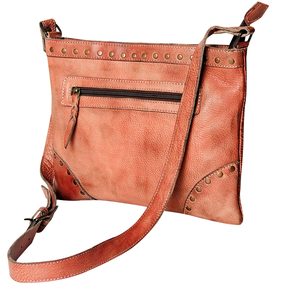 Never Mind Nmbg110A Cross Body I Vintage Handmade Genuine Cowhide Leather Women Bag Western Handbag Purse