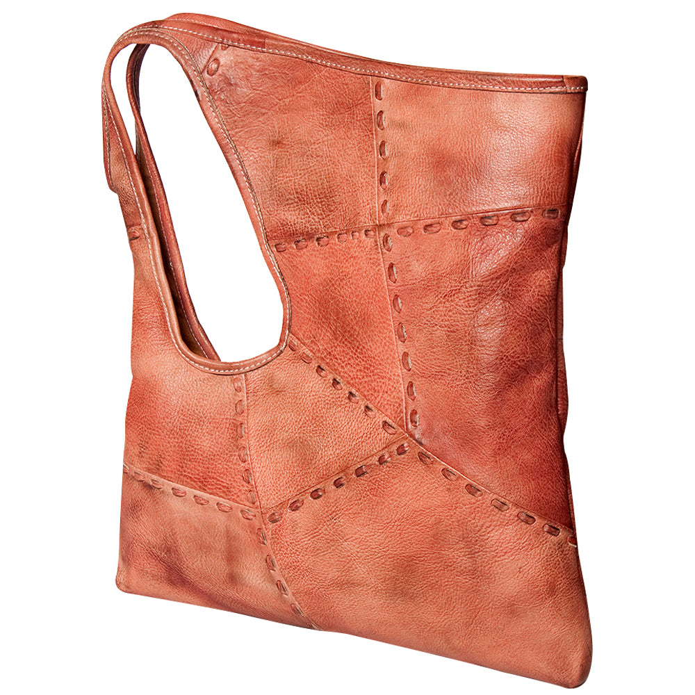 Never Mind Nmbg112E Tote Vintage Handmade Genuine Cowhide Leather Women Bag Western Handbag Purse
