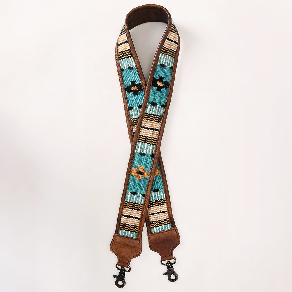 American Darling Saddle Blanket Genuine Leather Crossbody Handle Strap for Bag Phone Keychain Wallet Purse Clutch Holder