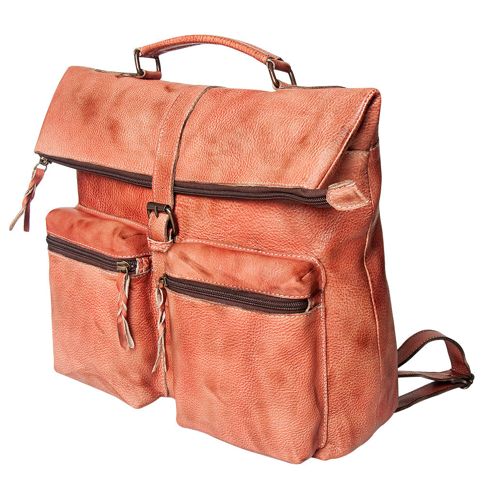 Never Mind Nmbg134C Backpack Vintage Handmade Genuine Cowhide Leather Women Bag WesternåÊHandbagåÊPurse