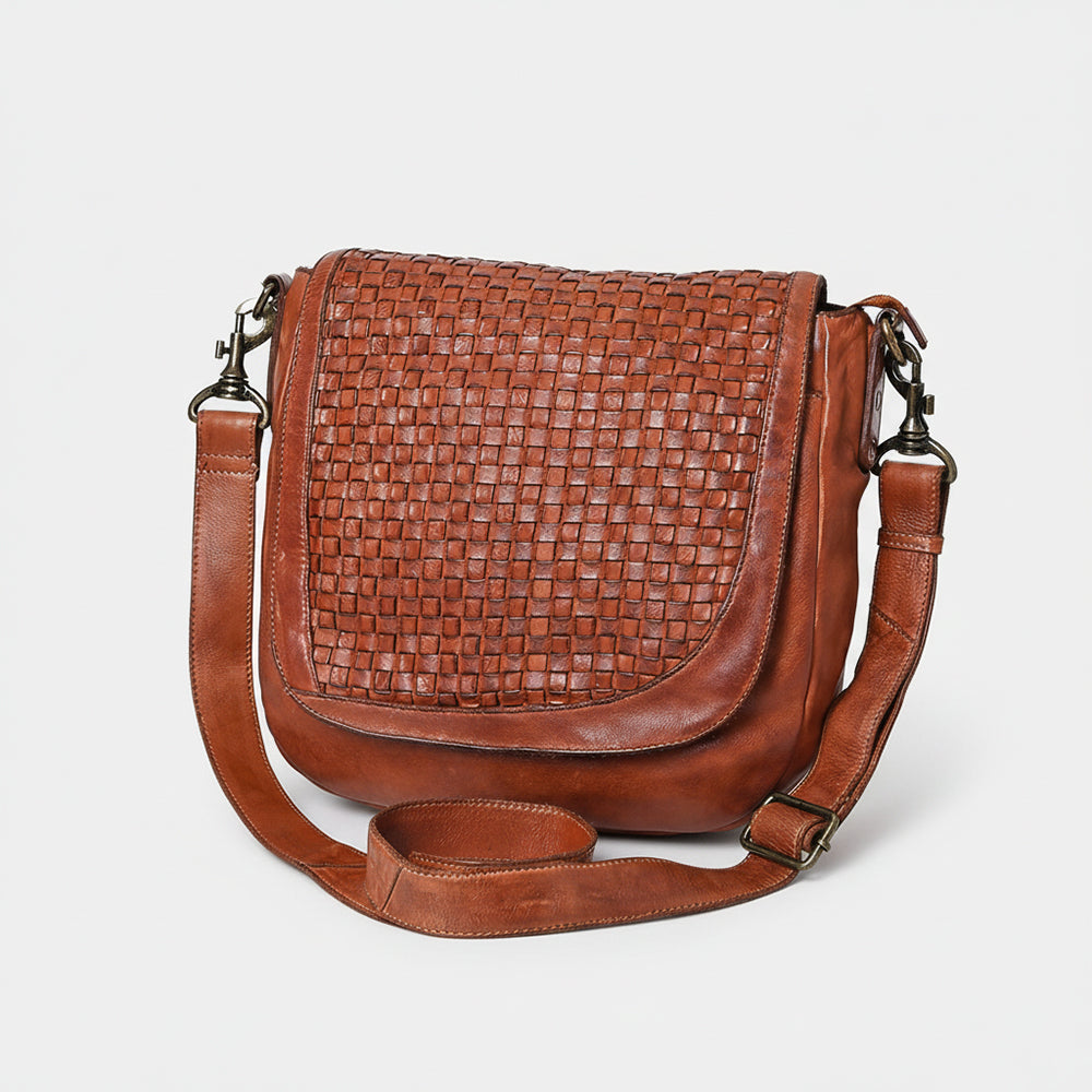 Spaghetti Western Swc160Cg Cross Body I Vintage Handmade Drum Dyed Genuine European Cowhide Leather Women Bag Western Handbag Purse