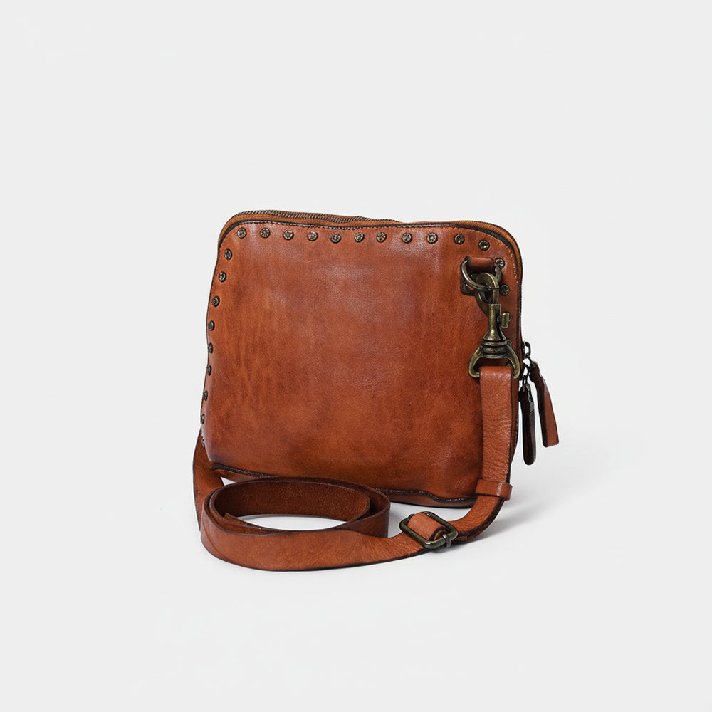 Spaghetti Western Swc199Cg Coin Purse Vintage Handmade Drum Dyed Genuine European Cowhide Leather Women Bag Western Handbag Purse