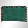 American Darling Card-Holder Western Braided Genuine Leather Handcrafted Small Wallet with YKK Zipper