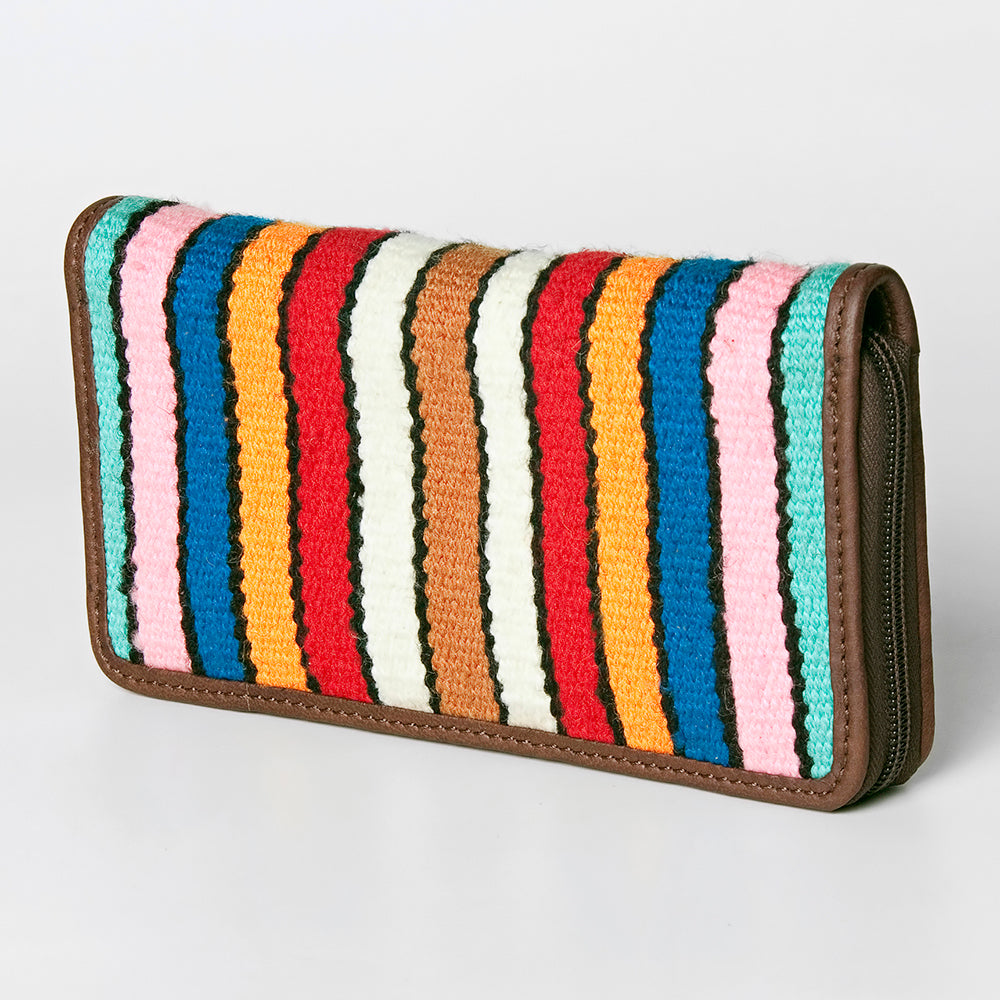 American Darling Wallet Saddle Blanket Genuine Western Leather Women Bag