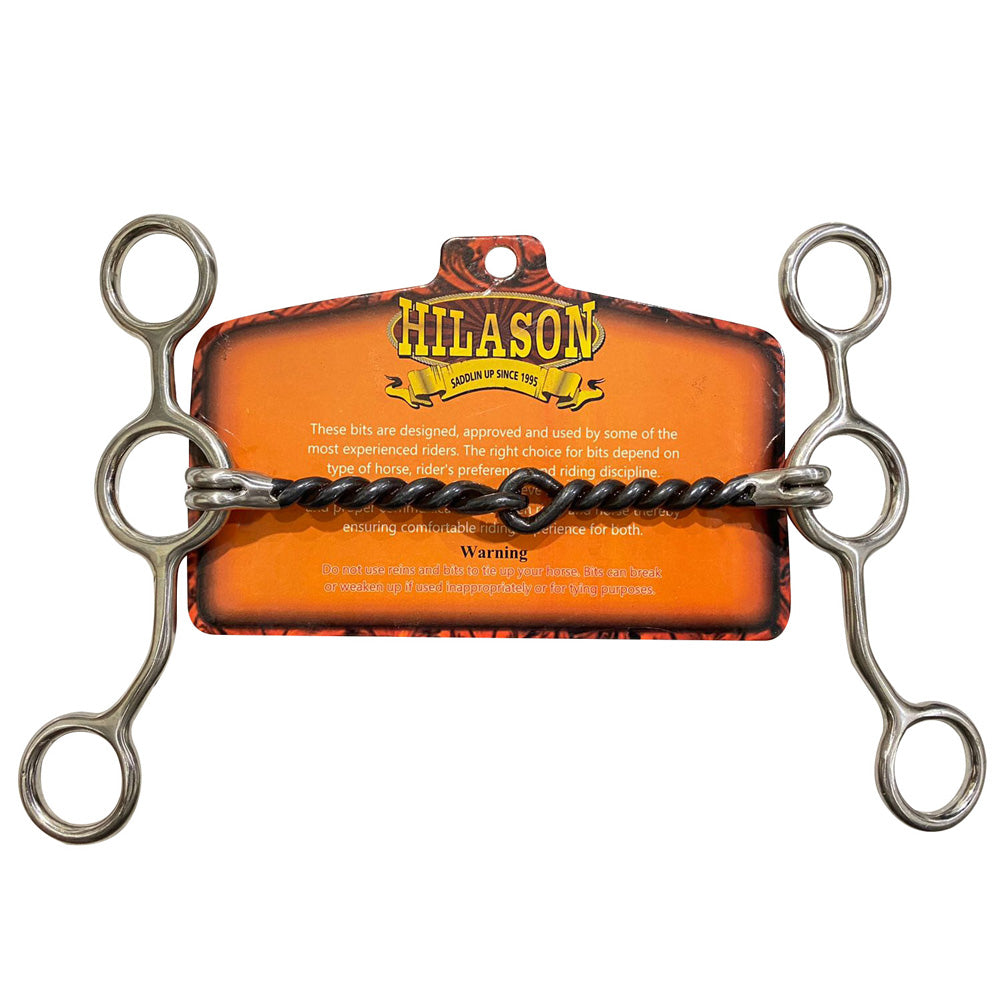 BAR H EQUINE 5 In Mouth Curb Bit with Stainless Steel |Horse Bits Western