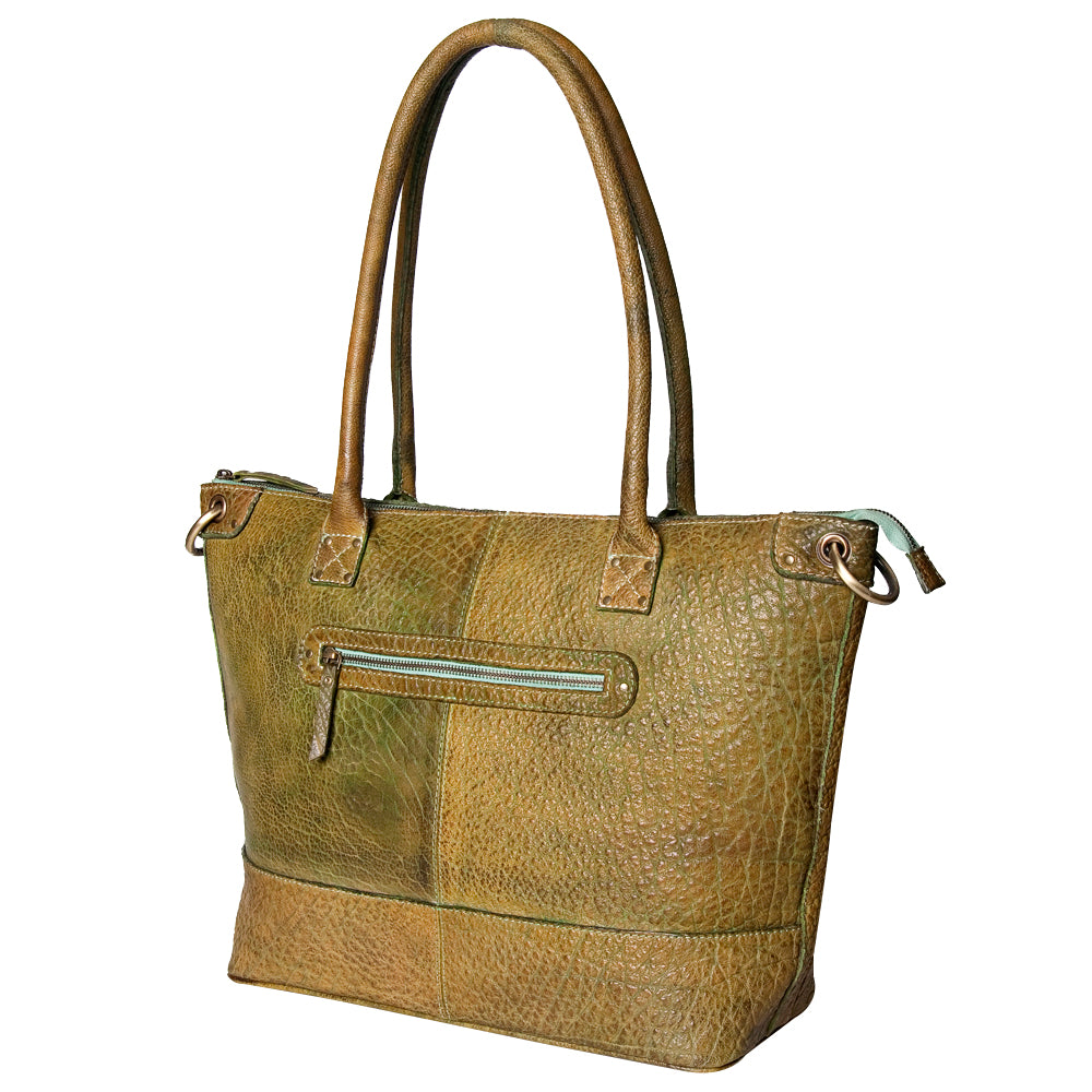 Never Mind Nmbgz120B Tote Vintage Handmade Genuine Cowhide Leather Women Bag WesternåÊHandbagåÊPurse