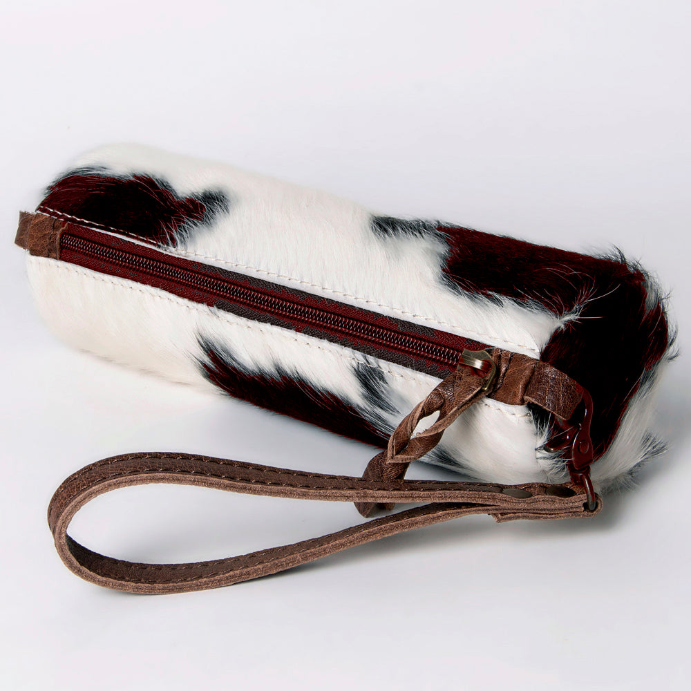 American Darling Coin Purse Hair on Genuine Leather Western Women Bag | Handbag Wristlet Travel Clutch