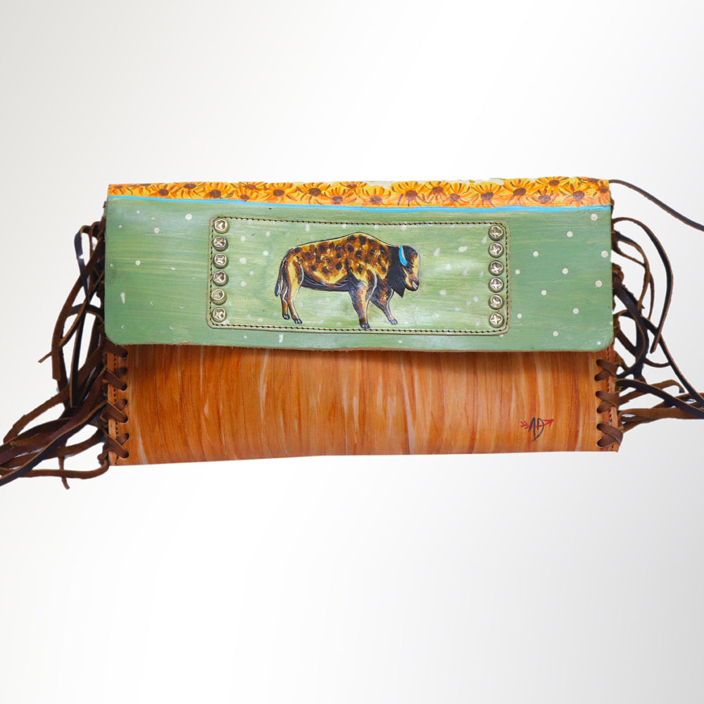 American Darling Wallet Full Grain Genuine Leather Western Women Bag | Handbag Purse Wristlet Travel Clutch