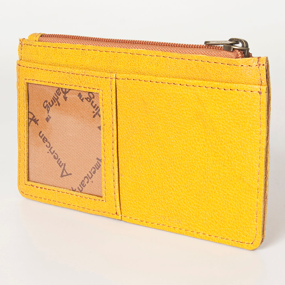 American Darling Card Holder Genuine Leather Western Women Bag Handbag Purse| Business Credit Sports