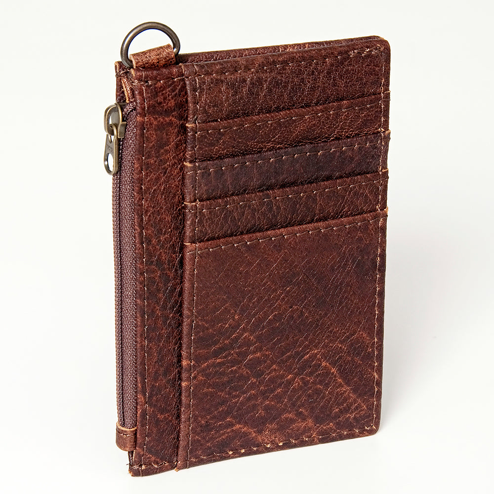 American Darling Card Holder Full Grain Genuine Leather | Business Credit Sports Slim Debit
