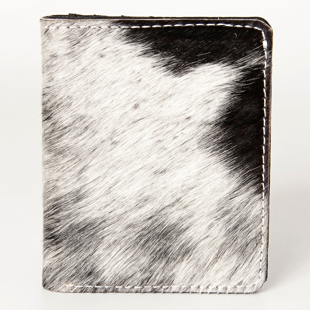 American Darling Card Holder Hair On Full Grain Genuine Leather | Business Credit Sports Slim Debit