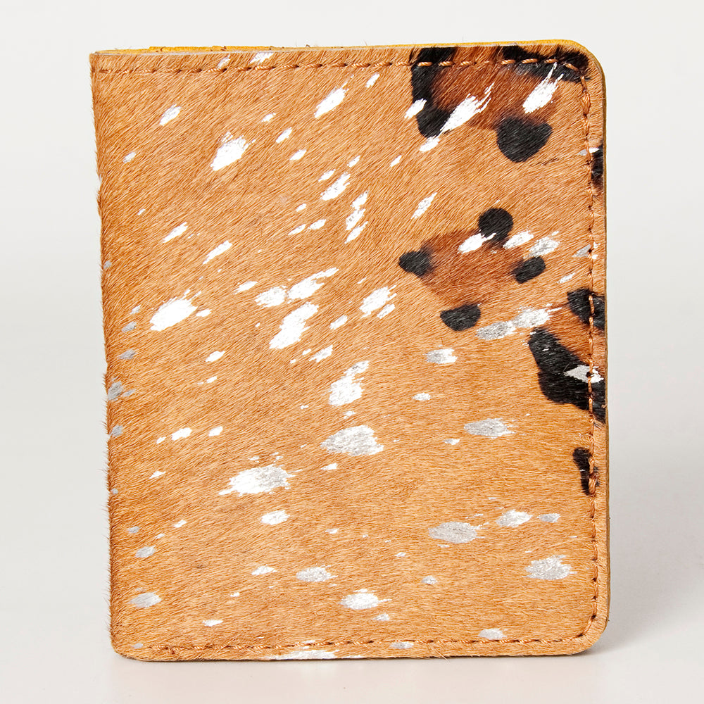 American Darling Card Holder Hair On Full Grain Genuine Leather | Business Credit Sports Slim Debit