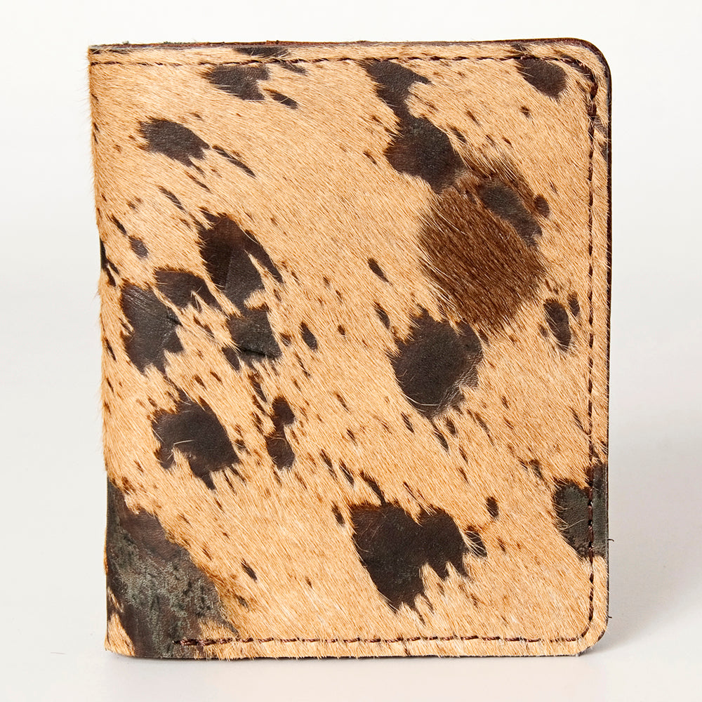 American Darling Card Holder Hair On Full Grain Genuine Leather | Business Credit Sports Slim Debit