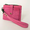 American Darling Card-Holder, Genuine Full Grain Vegetable Tanned Leather, Slim Western Minimalist Wallet