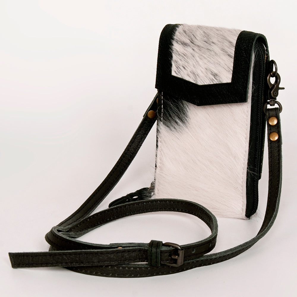 American Darling Cell Phone Holder Hand Tooled Genuine Leather Western Women Bag Purse | Case