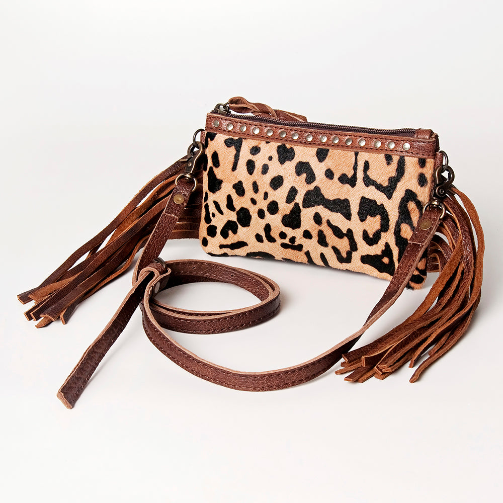 American Darling Small Crossbody Hair On Genuine Leather Western Women Bag Handbag Purse | for Cute