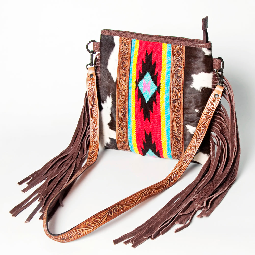 American Darling Crossbody Saddle Blanket Hand Tooled Genuine Leather Women Bag Western Handbag Purse