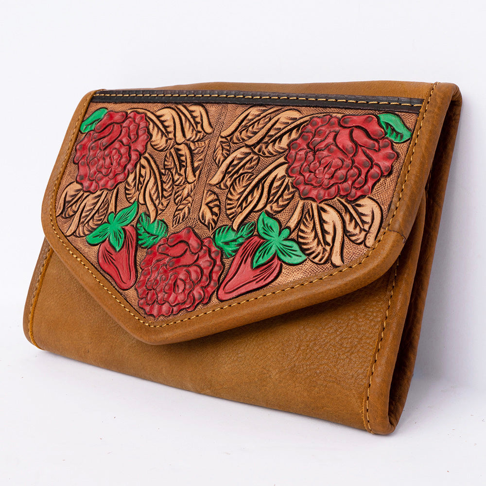 American Darling Jewelry Case Hand Tooled Genuine Leather Western Women Bag | Organizer Box for Travel
