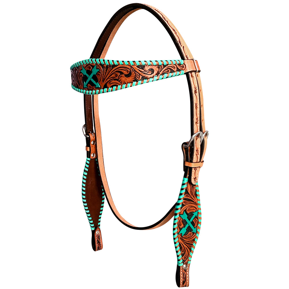 Bar H Equine Leather Spurs Straps for Adults Western Womens Spur Horse Riding Barrel Racing Show and Rodeo Strap Adult Women