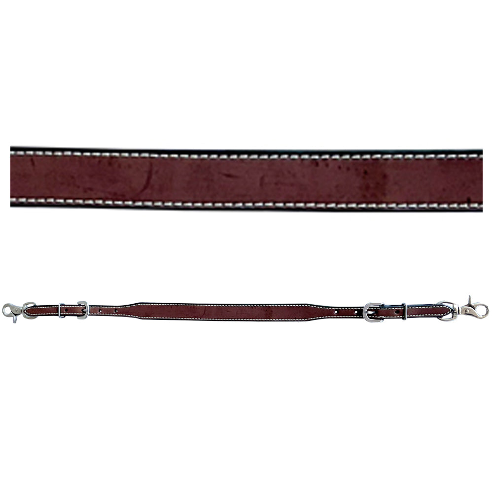 Bar H Equine American Leather Horse Saddle Tack One Ear Headstall | Breast Collar Browband Wither Strap Set BER270