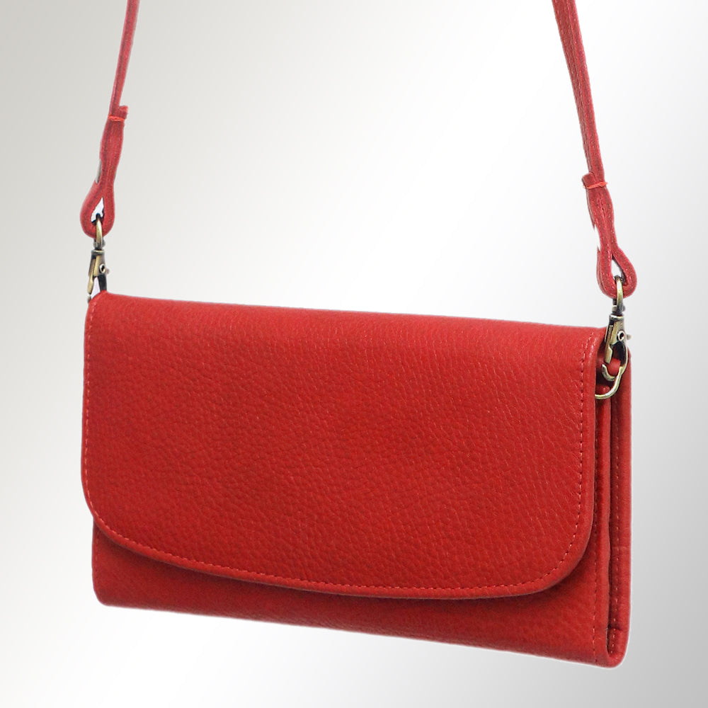 American Darling Wallet Hair on Full Grain Genuine Leather Western Women Bag | Handbag Purse Travel Clutch