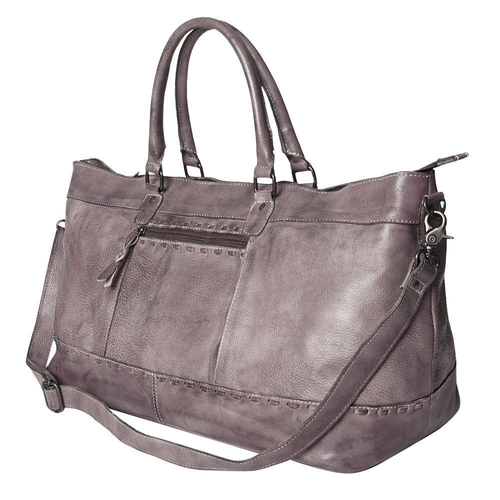 Never Mind Nmbg136A Duffel Vintage Handmade Genuine Cowhide Leather Women Bag Western Handbag Purse