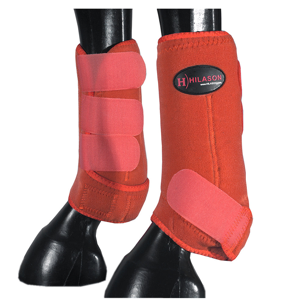 HILASON L M S Horse Rear Hind Leg Sport Boots | Jumping
