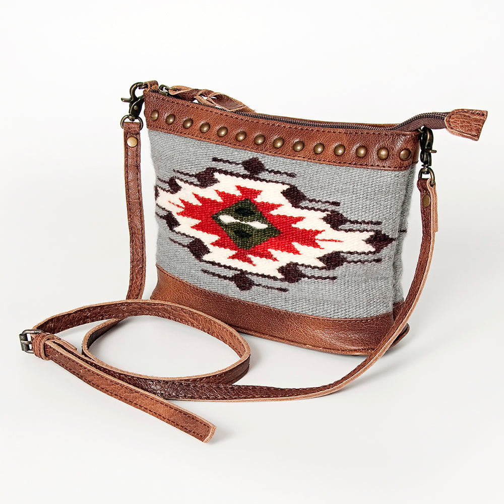American Darling Cross Body Saddle Blanket Genuine Leather Western Women Bag Handbag Purse | Travel Bags College Casual